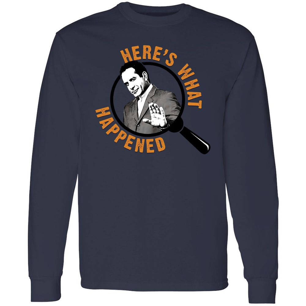 Long Sleeve T-Shirt - 85SRQNAW - Navy - 12