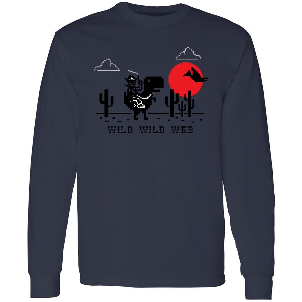 Long Sleeve T-Shirt - Q1R4N8MA - Navy - 12