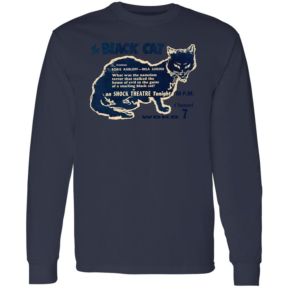Long Sleeve T-Shirt - 8AGK7KEX - Navy - 12