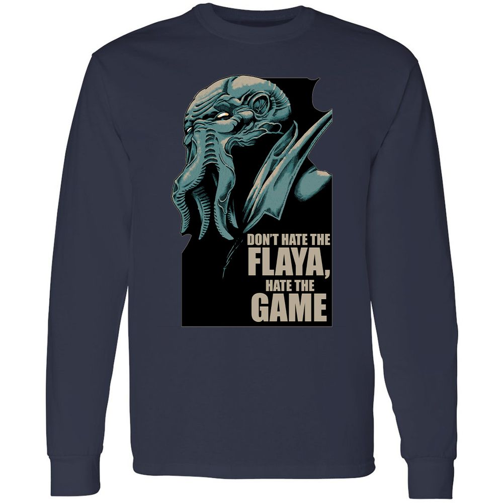 Long Sleeve T-Shirt - FJTVGFS6 - Navy - 12