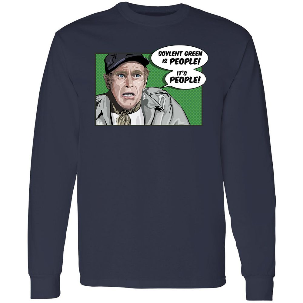 Long Sleeve T-Shirt - NUJ542B9 - Navy - 12