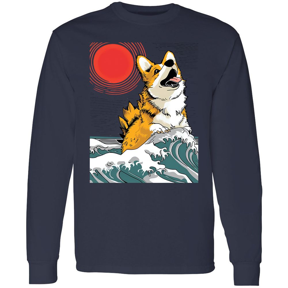 Long Sleeve T-Shirt - TDKS28ZN - Navy - 12