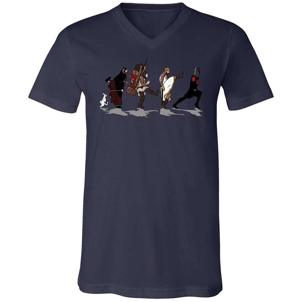 Unisex V-Neck T-Shirt - ER734AUC - Navy - 12