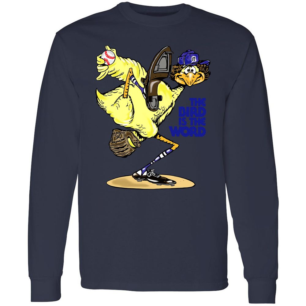 Long Sleeve T-Shirt - 4JBCNDJ6 - Navy - 12