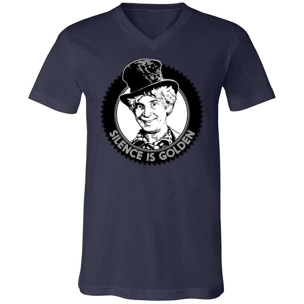 Unisex V-Neck T-Shirt - MZAHK3RB - Navy - 12