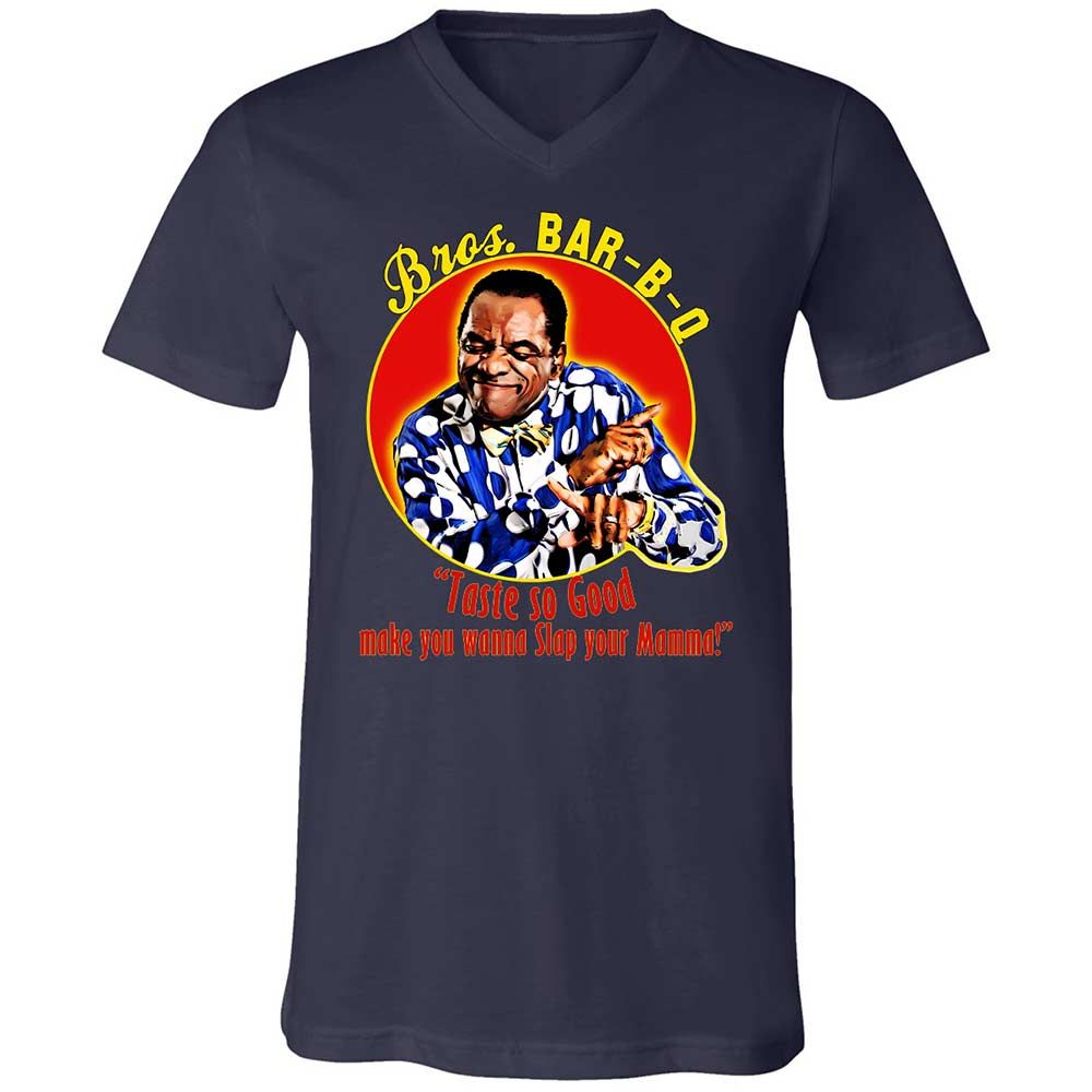 Unisex V-Neck T-Shirt - 7CPYE1EF - Navy - 12