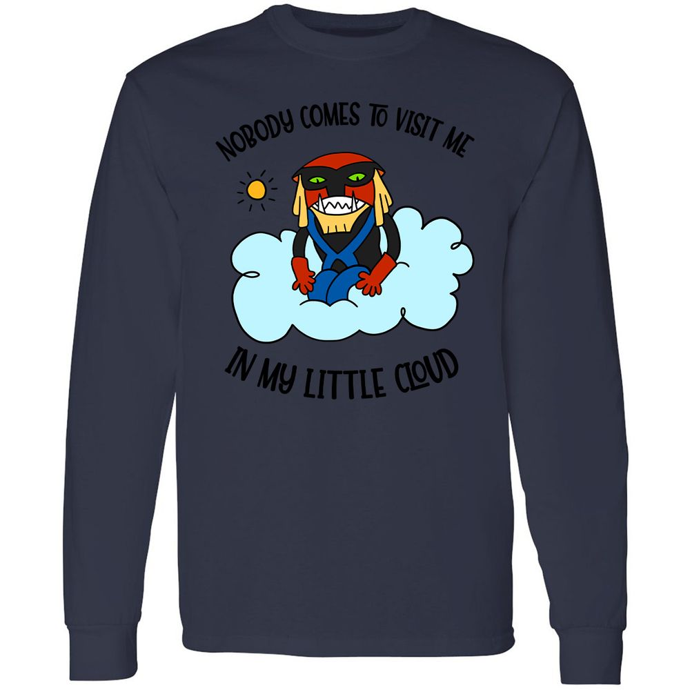 Long Sleeve T-Shirt - JFAGZMTR - Navy - 12