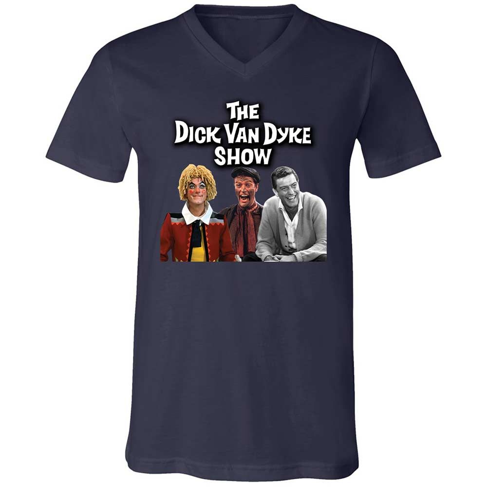Unisex V-Neck T-Shirt - SXHXHN2H - Navy - 12