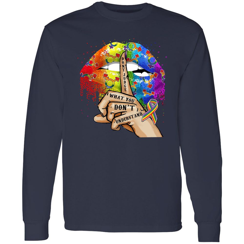 Long Sleeve T-Shirt - 3PMGS1HQ - Navy - 12