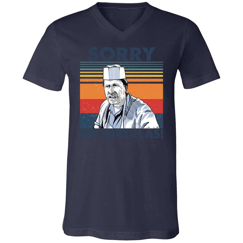 Unisex V-Neck T-Shirt - YDKG658D - Navy - 12
