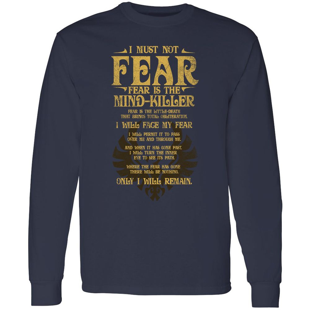 Long Sleeve T-Shirt - TKQRB659 - Navy - 12