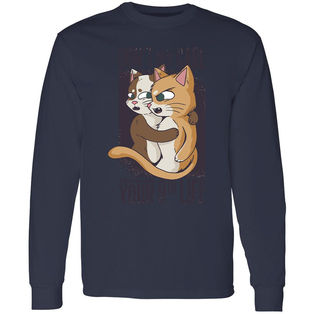 Long Sleeve T-Shirt - 4KFJZN6M - Navy - 12