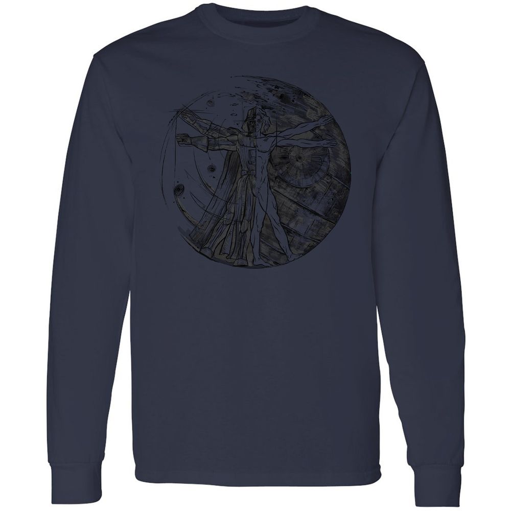 Long Sleeve T-Shirt - HZ5BP5NS - Navy - 12