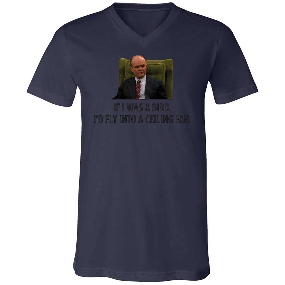 Unisex V-Neck T-Shirt - GWV24G7F - Navy - 12