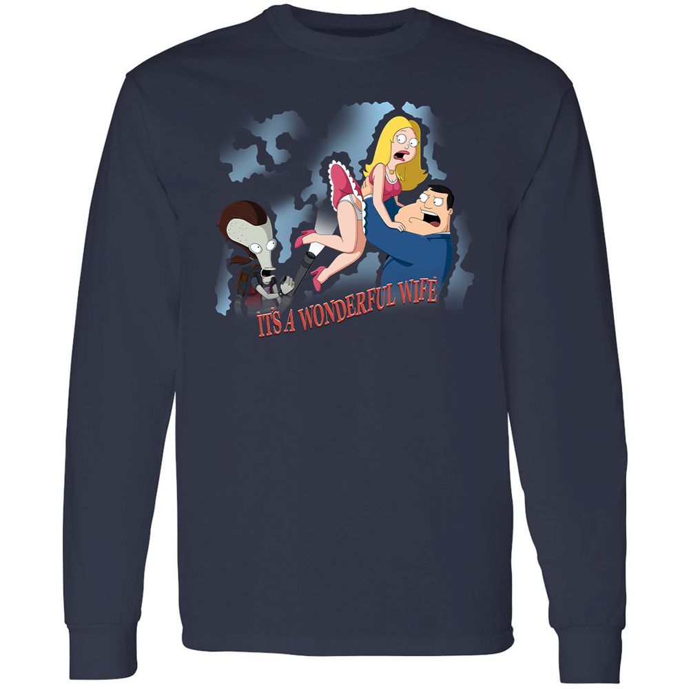 Long Sleeve T-Shirt - ENKUGEPB - Navy - 12