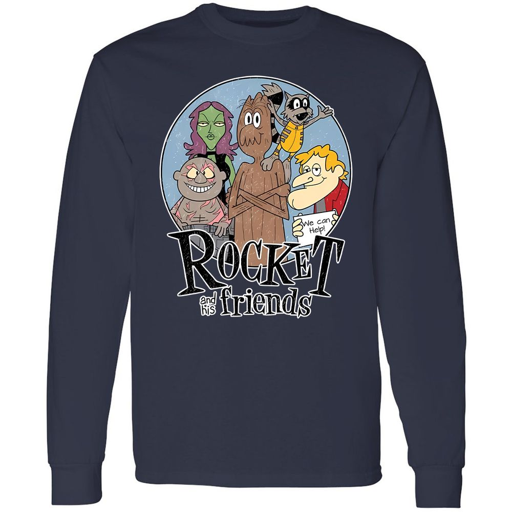 Long Sleeve T-Shirt - VWUWH9MK - Navy - 12