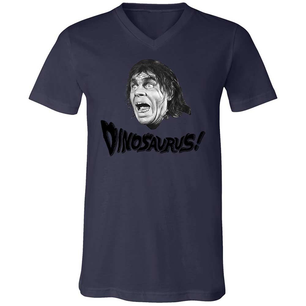 Unisex V-Neck T-Shirt - KTZ8SLQN - Navy - 12