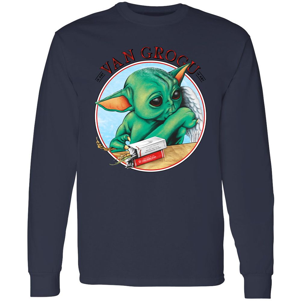 Long Sleeve T-Shirt - BPHC4QAG - Navy - 12
