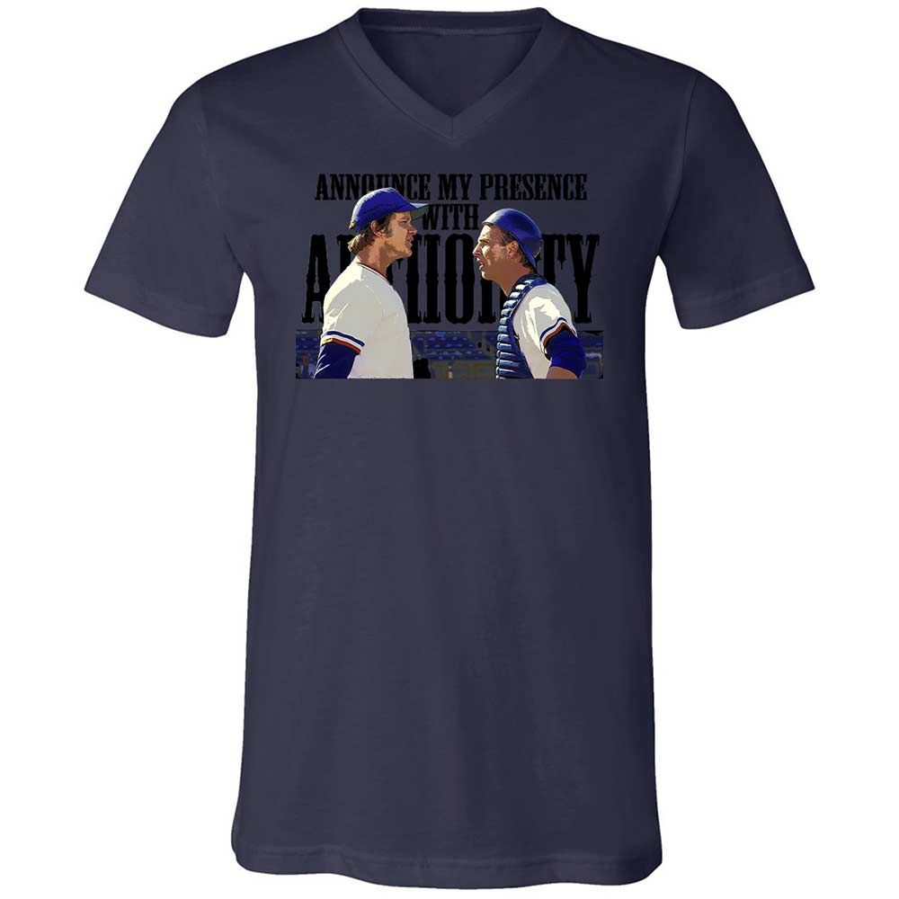 Announce my presence with authority - Navy - 12