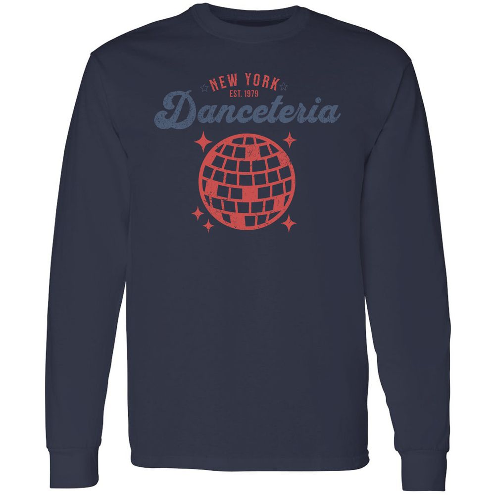 Long Sleeve T-Shirt - D1ZPGNU7 - Navy - 12