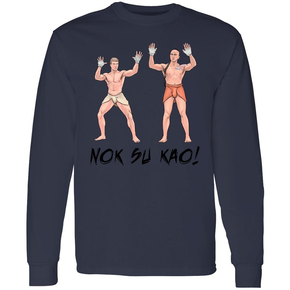 Long Sleeve T-Shirt - SD9EH2NN - Navy - 12