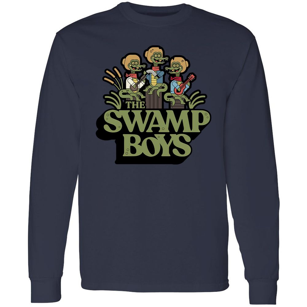 Long Sleeve T-Shirt - 7Y2XTSWU - Navy - 12