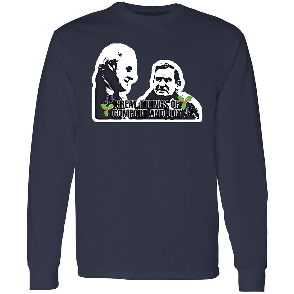 Tidings of comfort and joy - Navy - 12