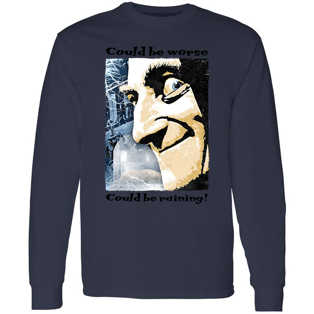 Long Sleeve T-Shirt - HHJKYC8J - Navy - 12