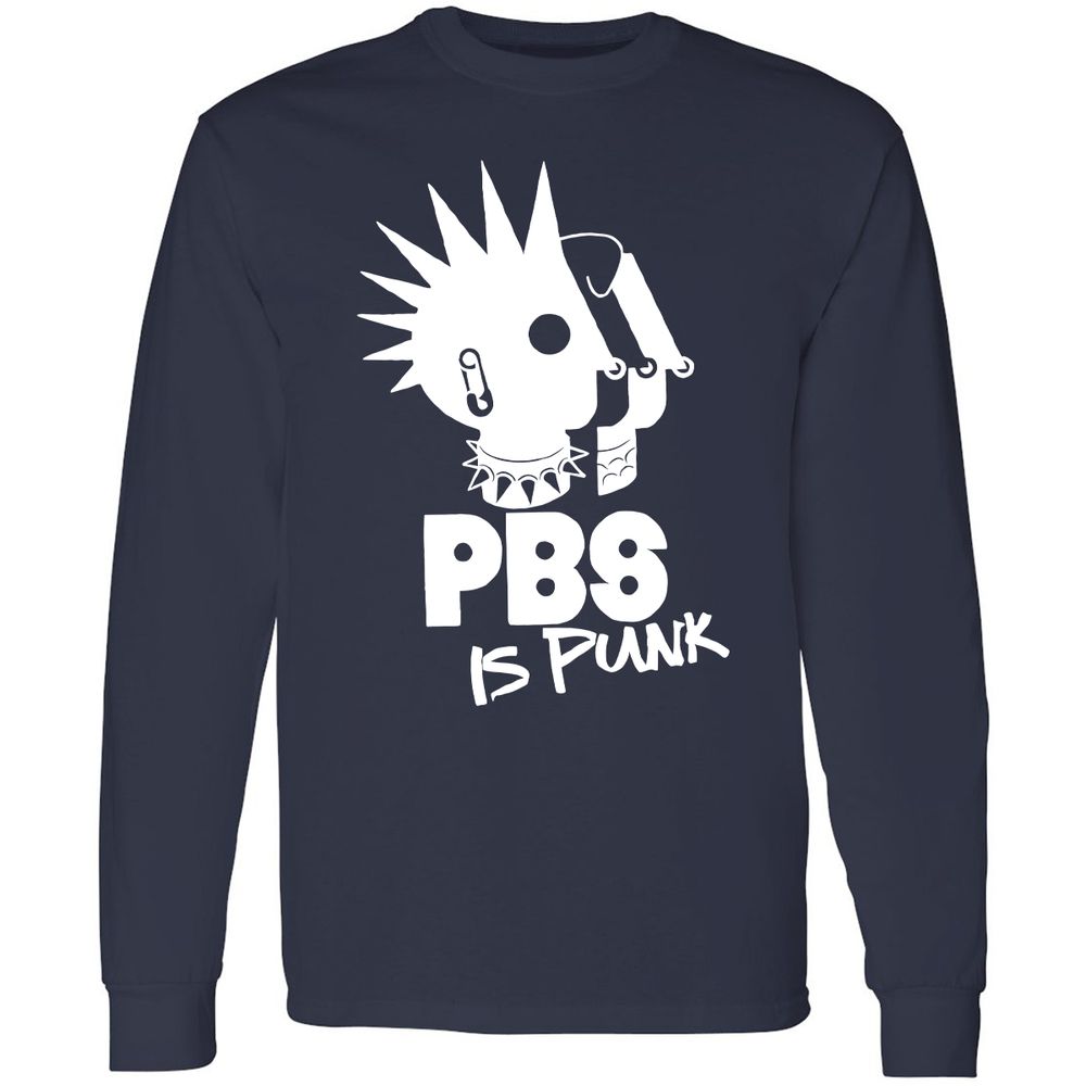 Long Sleeve T-Shirt - 6B96WS3V - Navy - 12