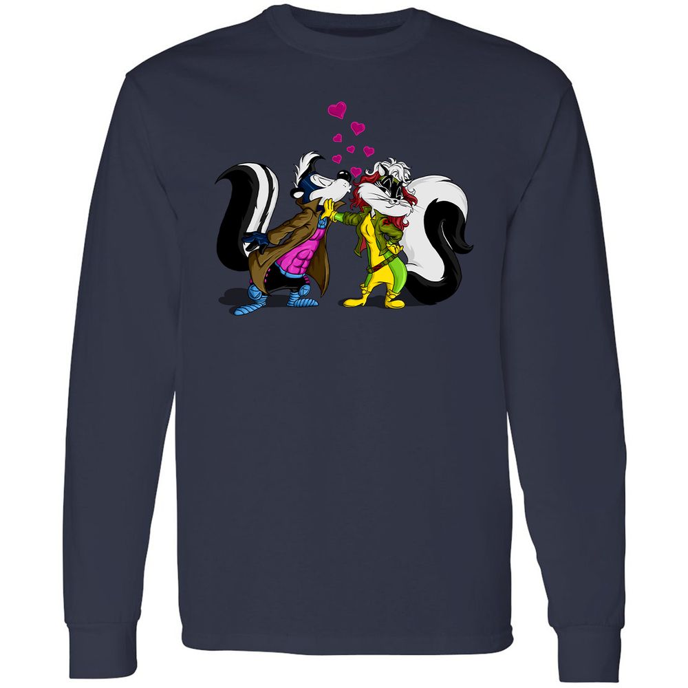 Long Sleeve T-Shirt - SF2VAB68 - Navy - 12