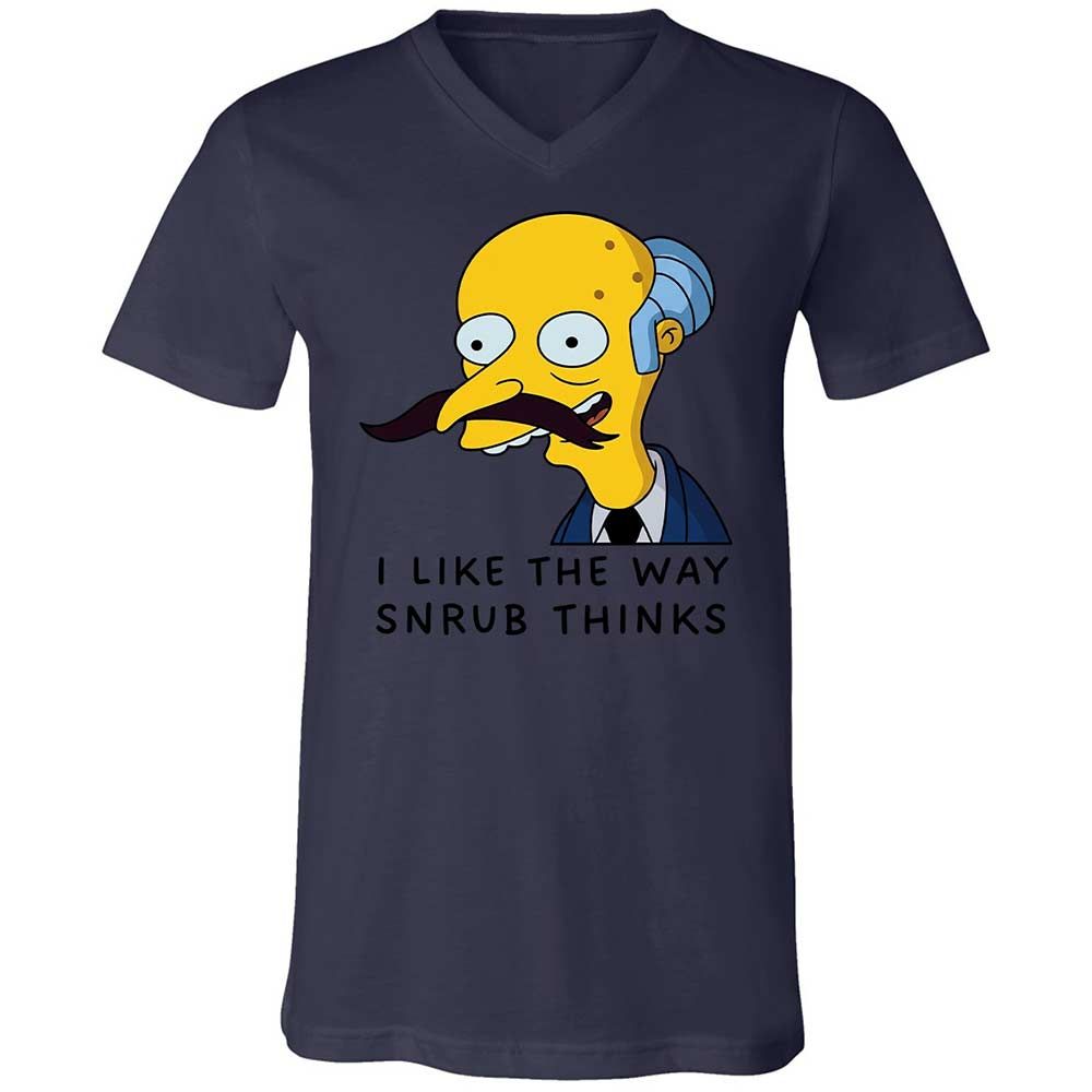 I Like the Way Snrub Thinks - Navy - 12