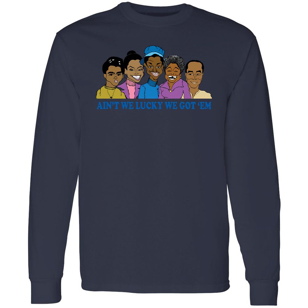 Long Sleeve T-Shirt - HV2GFFJW - Navy - 12