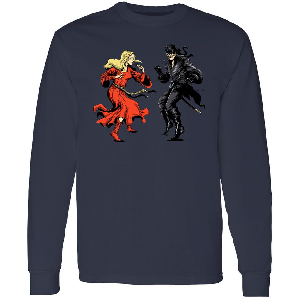 Long Sleeve T-Shirt - HAQXCRDK - Navy - 12