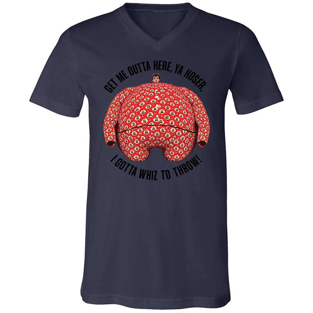 Unisex V-Neck T-Shirt - 2AYWSYSP - Navy - 12