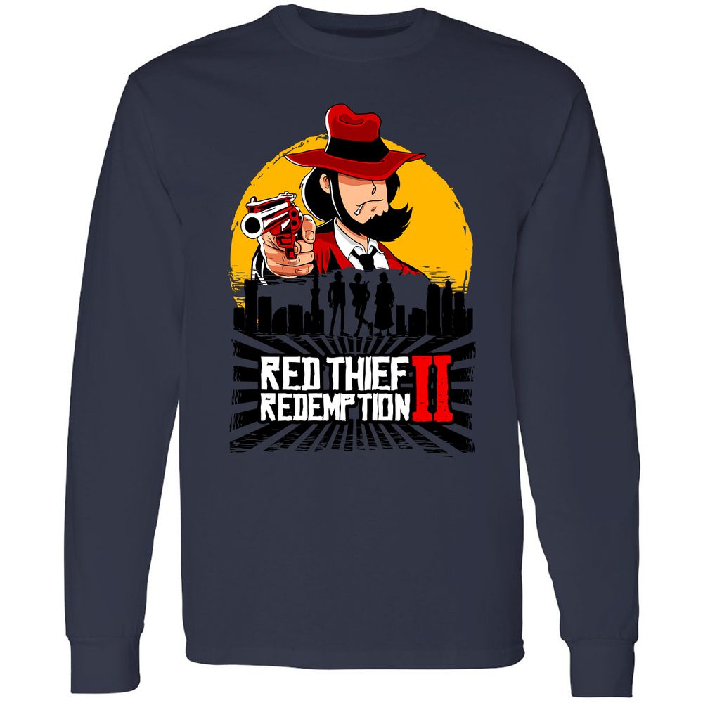 Long Sleeve T-Shirt - PRXJYP4R - Navy - 12