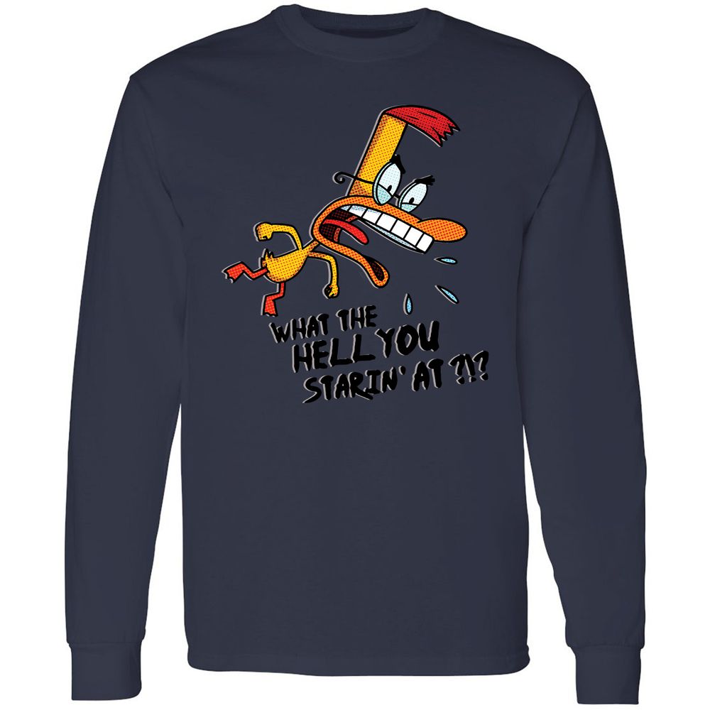 Long Sleeve T-Shirt - E44SDB72 - Navy - 12