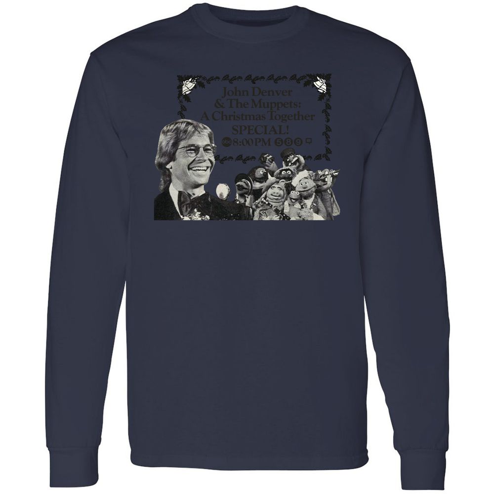 John Denver and Muppet - Navy - 12