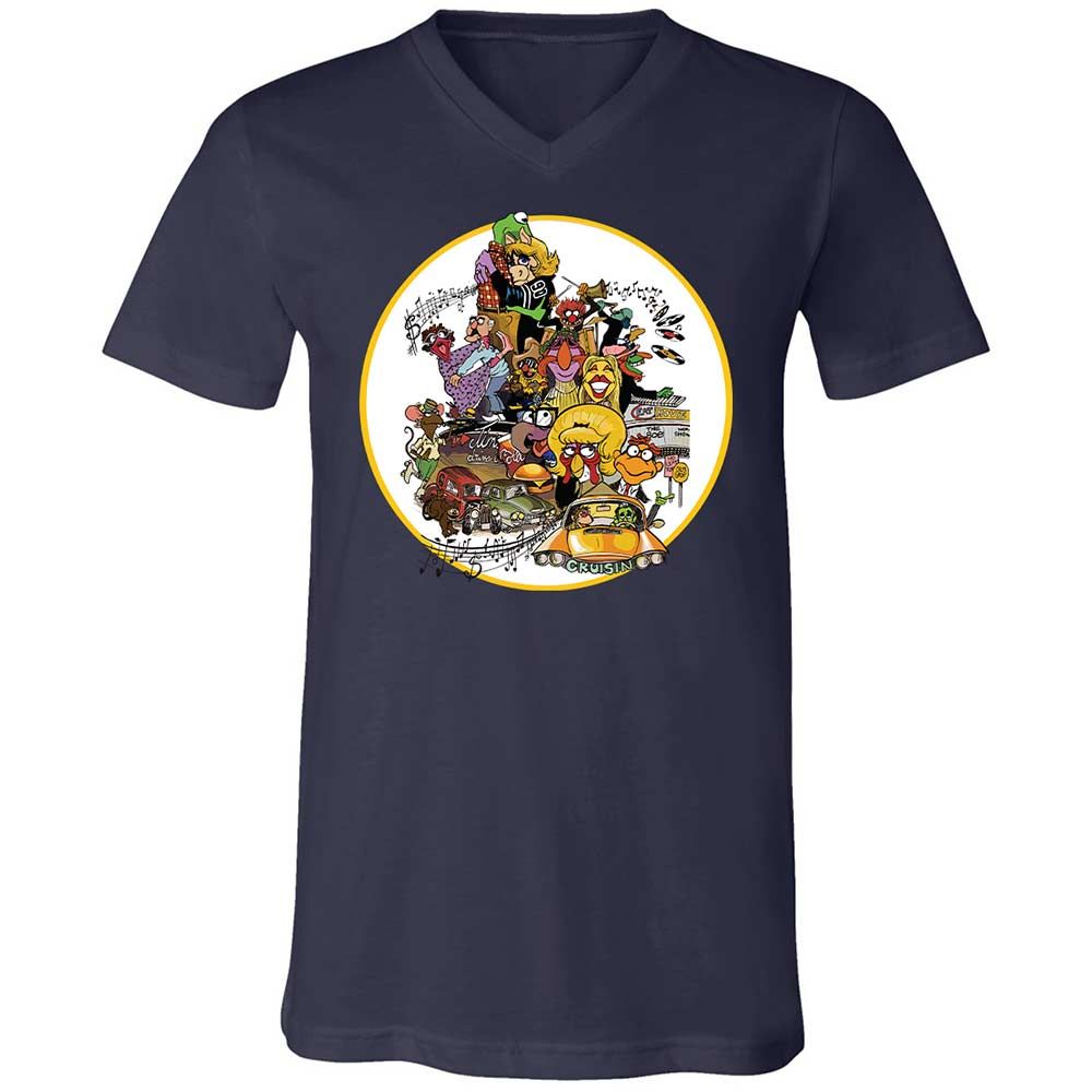 Muppet Graffiti - Navy - 12