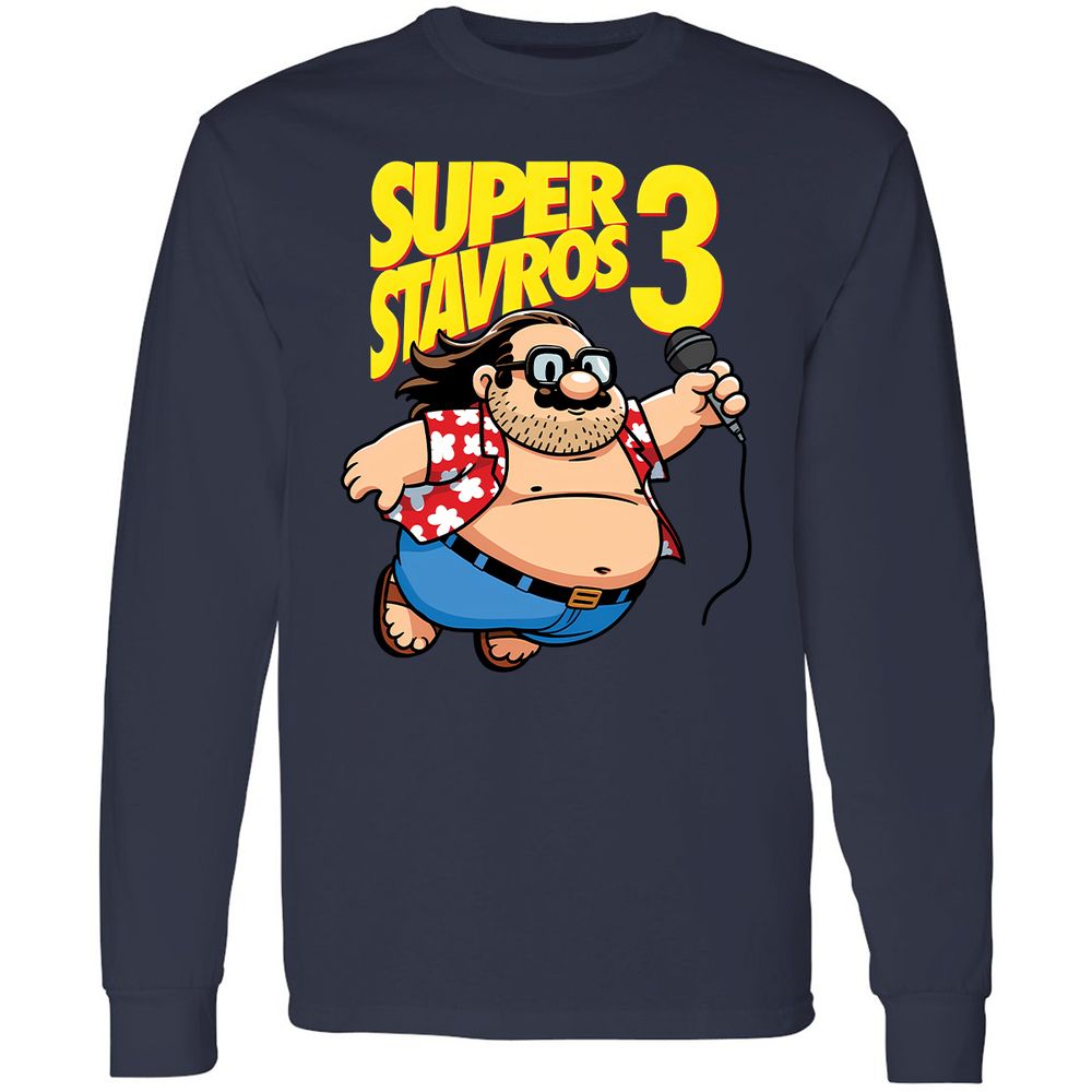 Long Sleeve T-Shirt - 858HAAV3 - Navy - 12