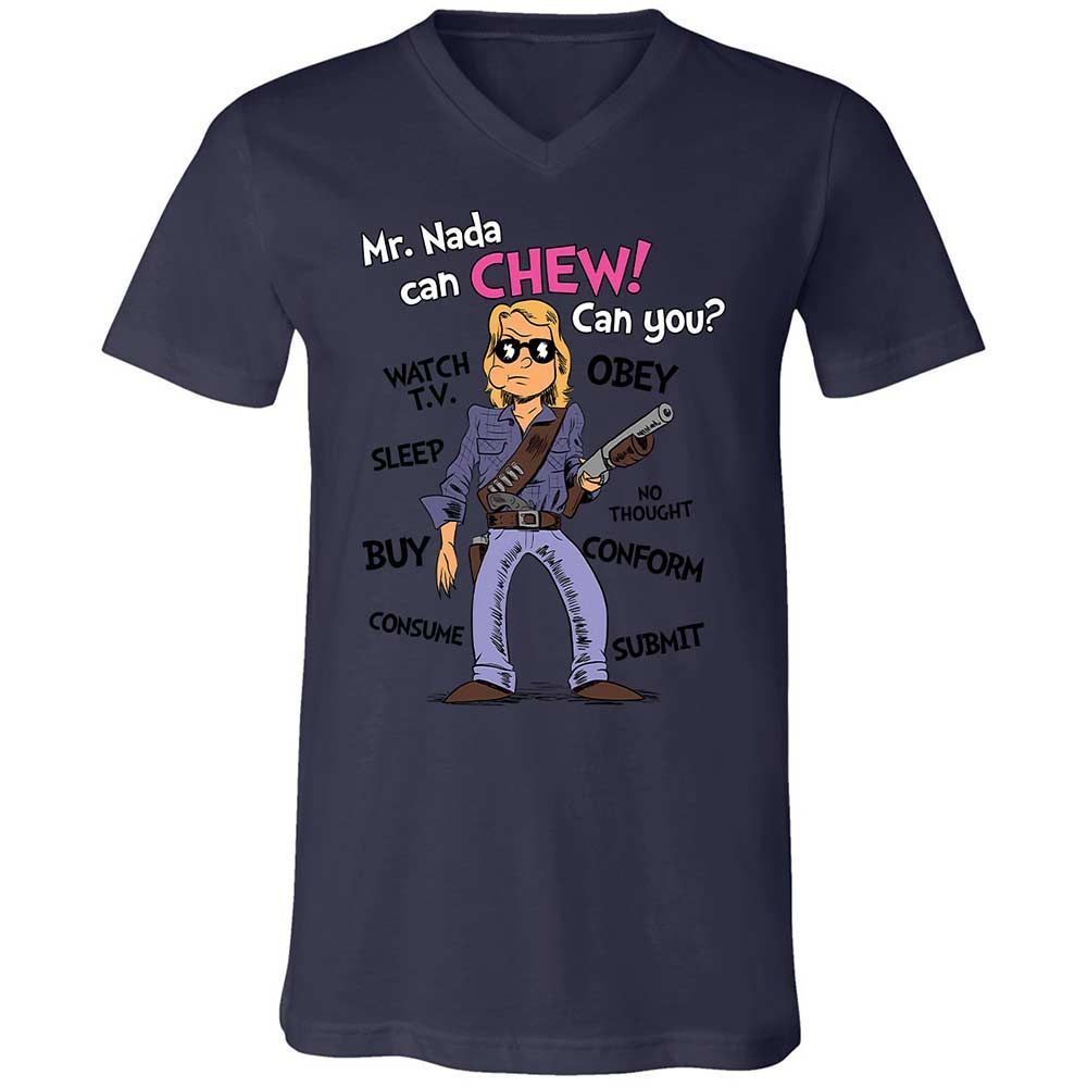 I have come here to chew bubblegum and kick ass - Navy - 12