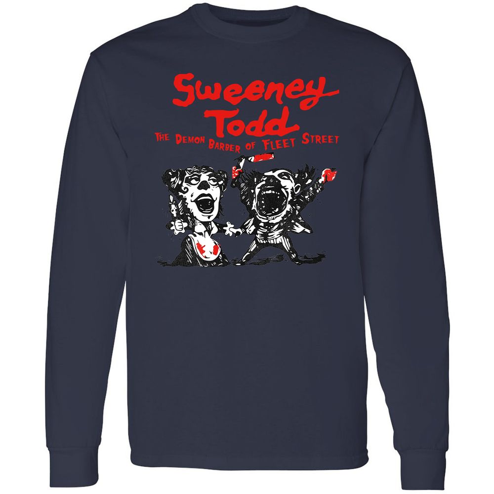 Long Sleeve T-Shirt - S12AED8M - Navy - 12