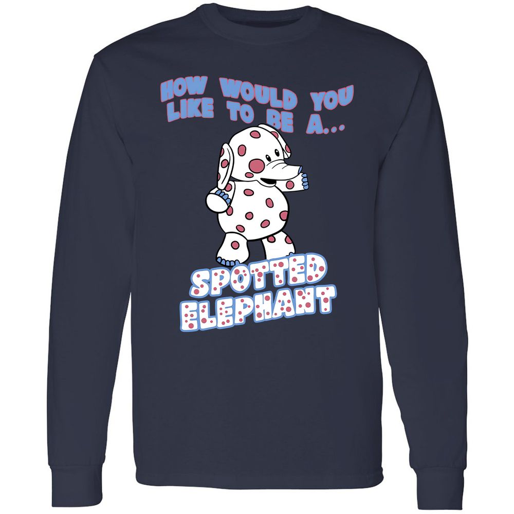 Spotted Elephant - Navy - 12