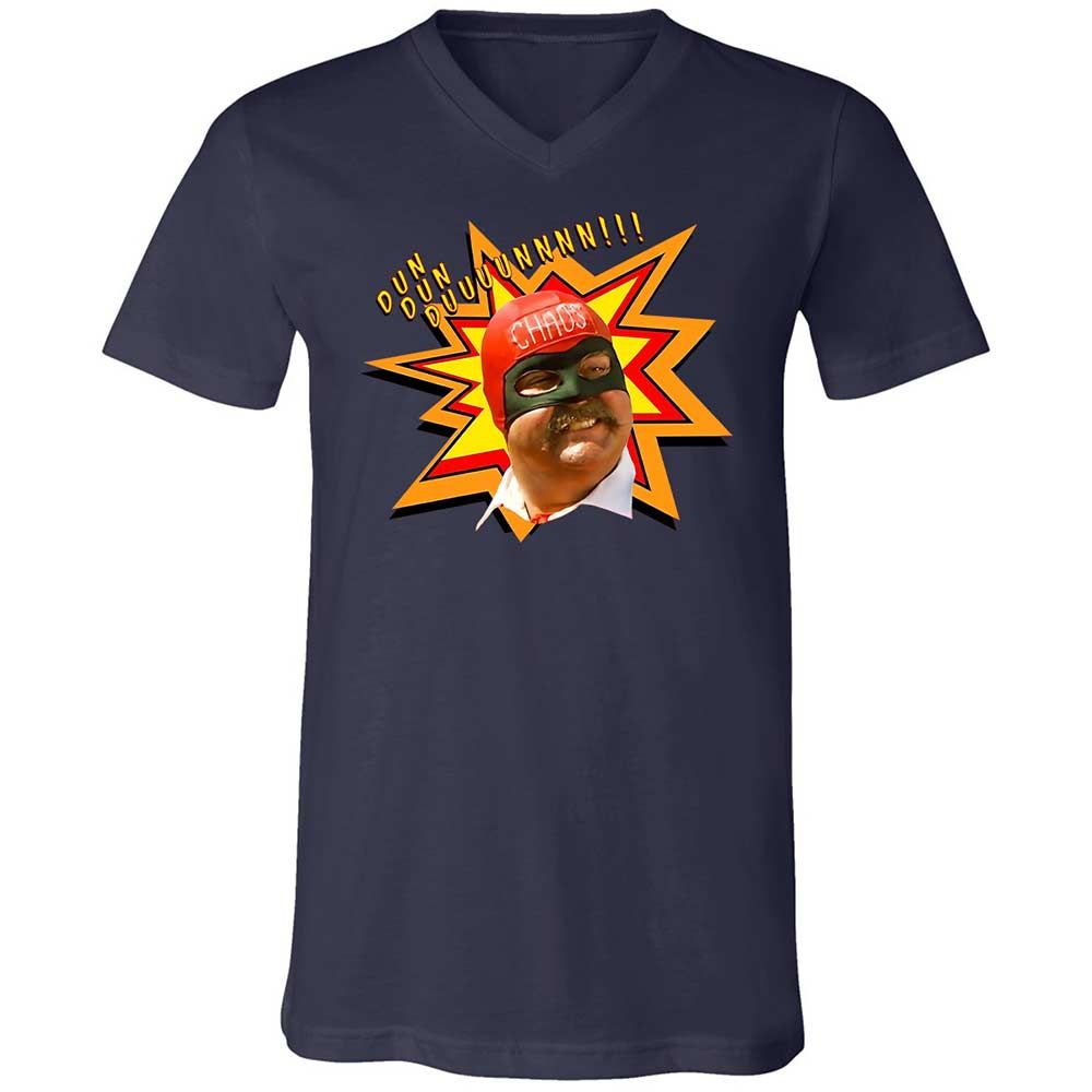 Unisex V-Neck T-Shirt - FBKNZG2W - Navy - 12