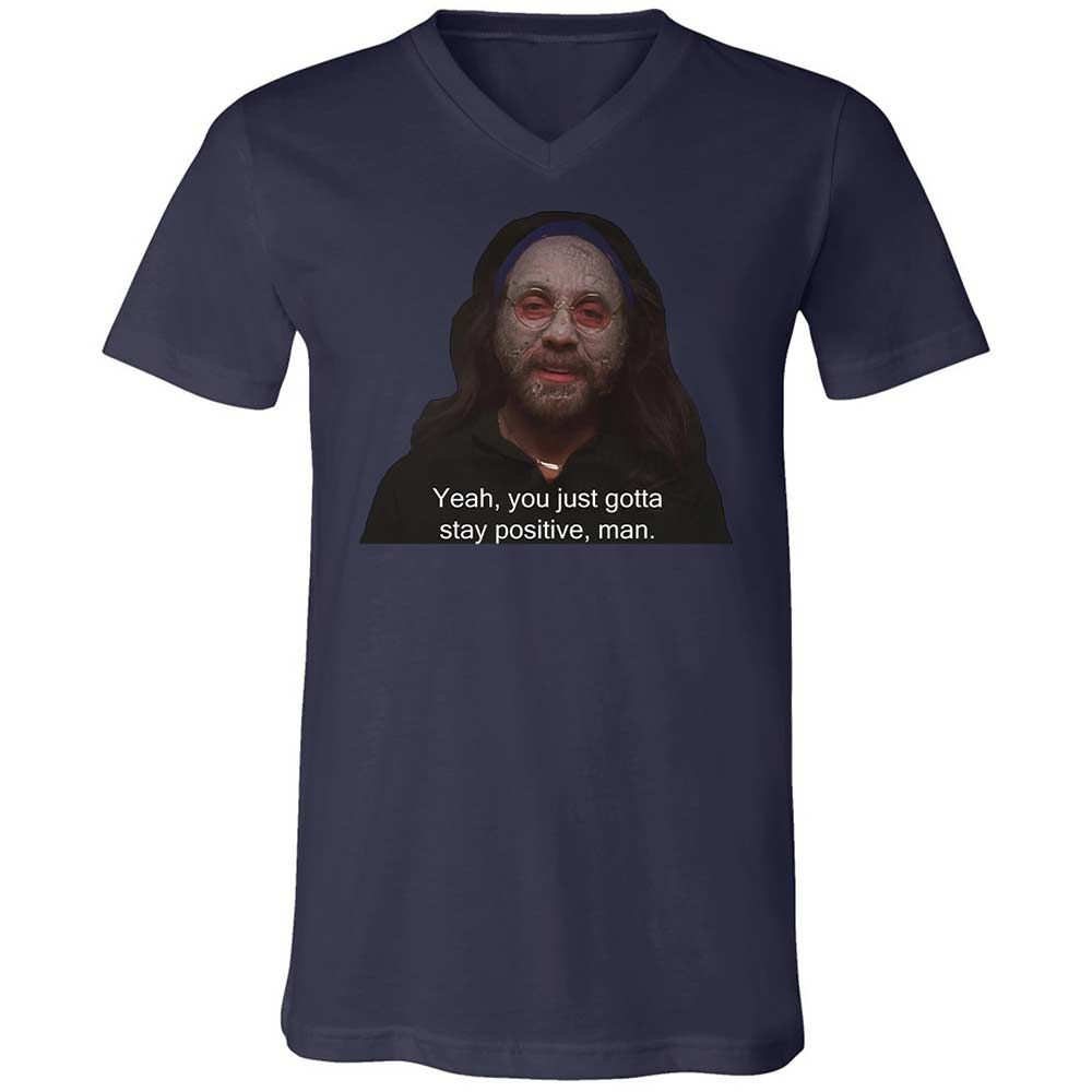 Unisex V-Neck T-Shirt - 9JN31XSN - Navy - 12