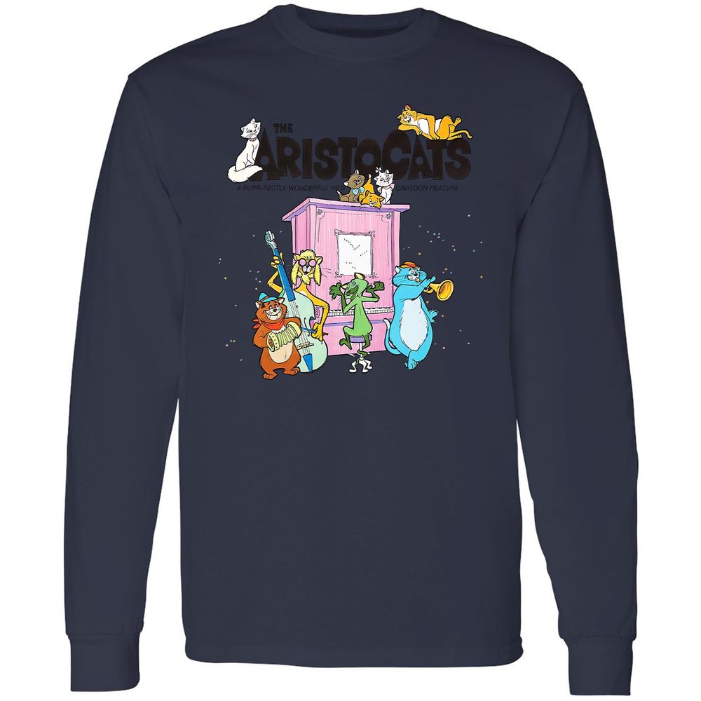 Long Sleeve T-Shirt - 1W5FLCRA - Navy - 12