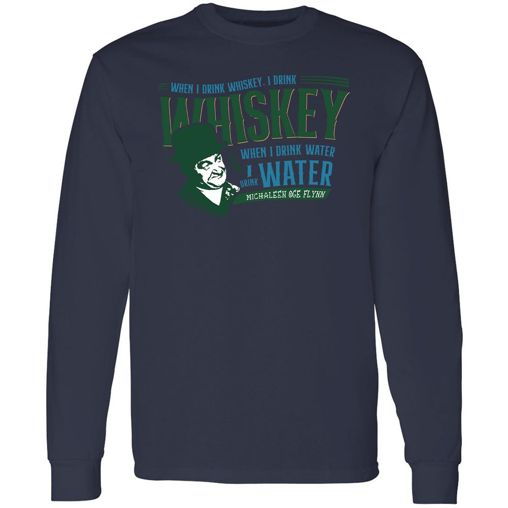 Long Sleeve T-Shirt - X24BRQPR - Navy - 12