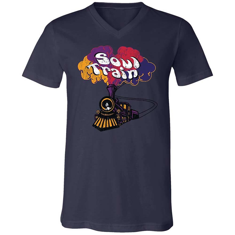 Unisex V-Neck T-Shirt - N4ZZG242 - Navy - 12