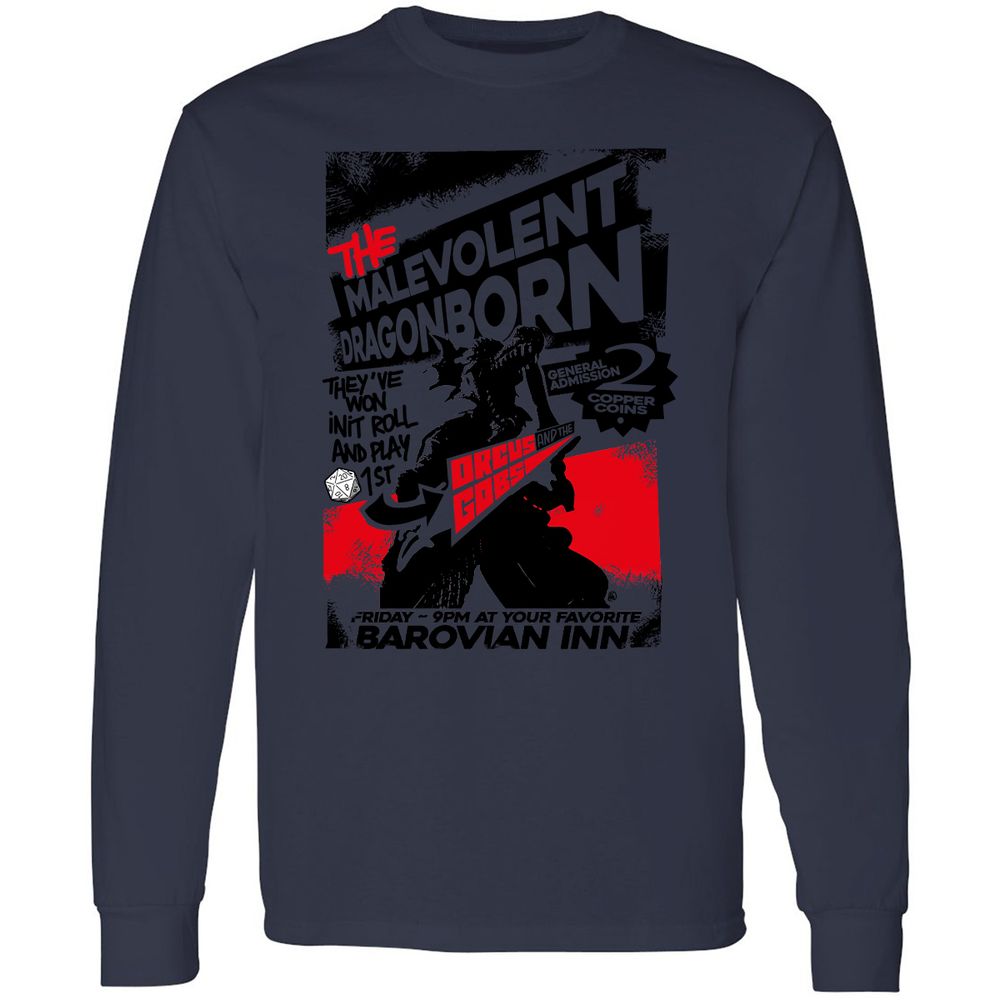 Long Sleeve T-Shirt - DH42YDPM - Navy - 12