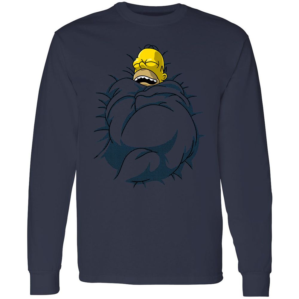 Long Sleeve T-Shirt - LMF734TT - Navy - 12