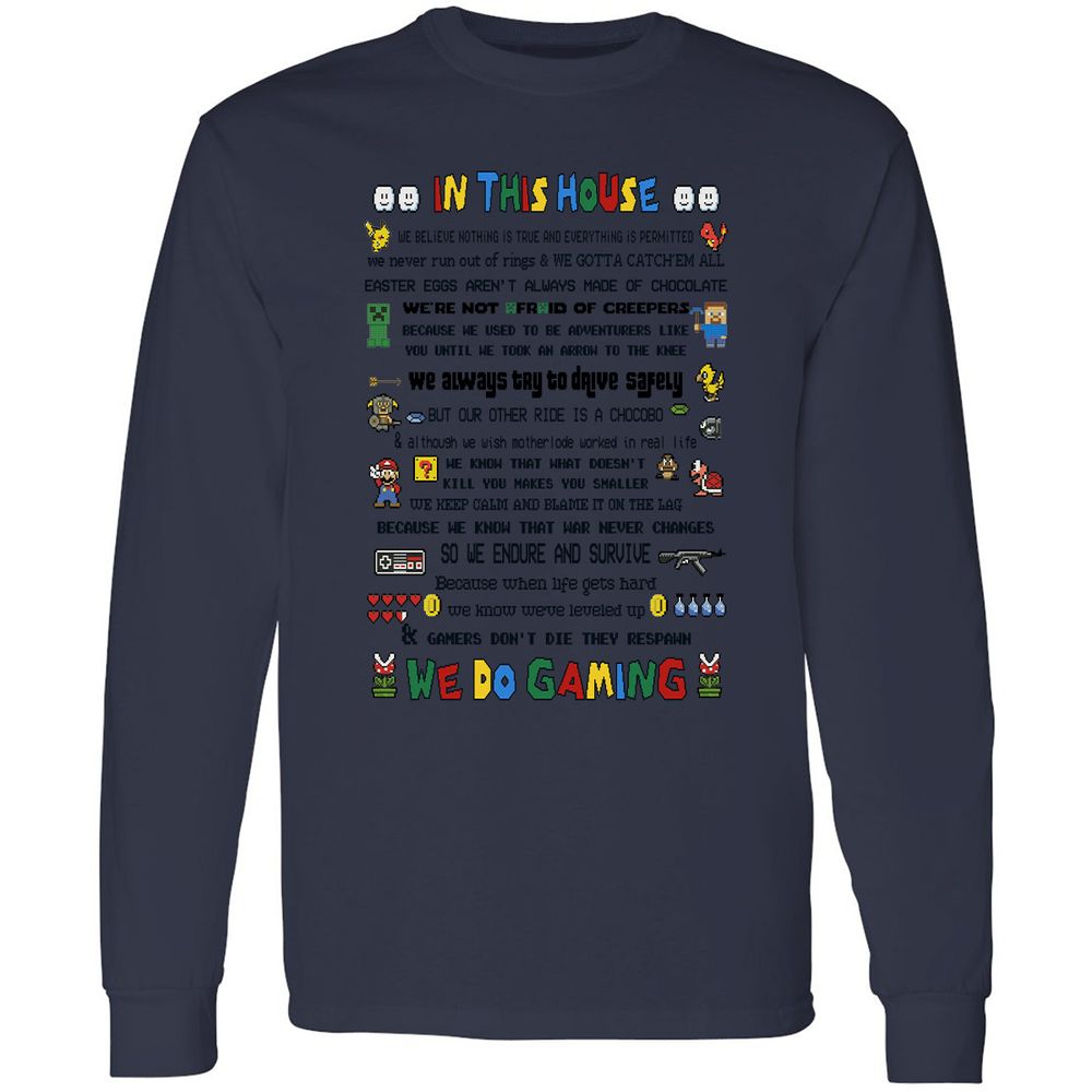 Long Sleeve T-Shirt - BDL173LW - Navy - 12